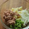 【バジル香る】ツナと枝豆のポテトサラダの工程3