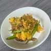 na.の作ってみた!投稿(とろふわ卵と豚肉とアスパラの甘辛炒め)