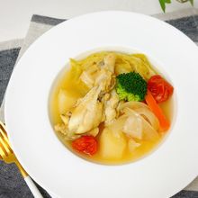 放ったらかし【手羽元と野菜の塩こうじスープ】味付けひとつだけ