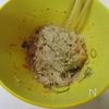 レンジだけ【えのきの胡麻キムチ和え】火を使わない簡単おつまみの工程2