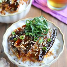さんまの蒲焼き丼【ごはんが進む】