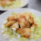 鶏胸肉のみぞれ炒め