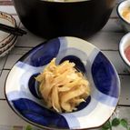 大根の皮のごま油味噌炒め