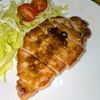 joe sanの作ってみた!投稿(5分！お肉柔らかピリ辛旨し♡豚ロースの和風麺つゆわさびソース)