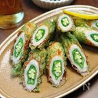【オクラinちくわ磯辺揚げ】お弁当にもおつまみにも大活躍！
