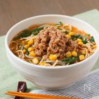 野菜たっぷり！豆腐干でヘルシーみそラーメン