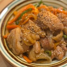 15分で簡単!ご飯がすすむ!照りうま鶏野菜炒め🍚