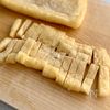 ピリ辛胡麻ドレ♪水菜の香ばし揚げサラダの工程3