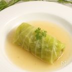 レンジで簡単！8分ロールキャベツ
