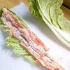 疲れた日にこれ。【豚肉と白菜のミルフィーユ一人鍋】の工程1