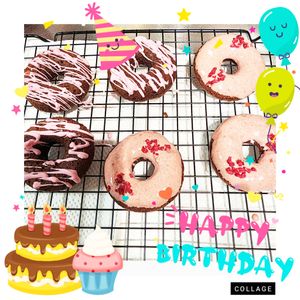 ナムディの作ってみた!投稿(混ぜて焼くだけ♡ドーナツ型ガトーショコラ)
