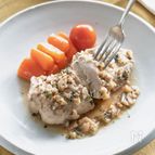 驚くほど柔らか♪【鶏むね肉のまいたけマリネソテー】