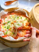 【せいろでイタリアン?!】とろ〜りチーズのトマトリゾット