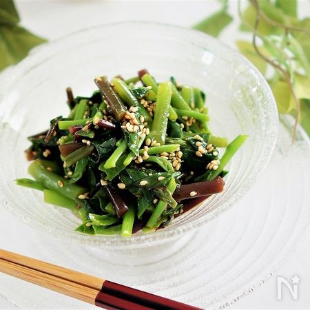 つるむらさきのコチュナムル By Manngo 河野ひとみ レシピサイト Nadia ナディア プロの料理家のおいしいレシピ