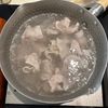 さっぱり爽やか♪豚しゃぶとパクチーのエスニック春雨サラダの工程1