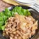 豚こま切れ肉と新玉ねぎの粒マスタード炒め【作り置き】
