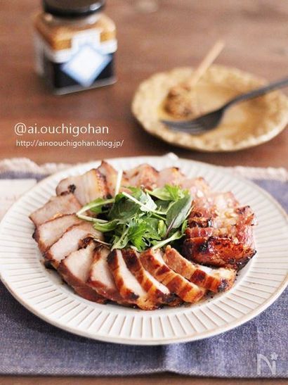 めんつゆで味付けらくらく♡おうちチャーシューレシピ♡