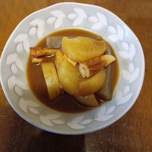 907307の作ってみた!投稿(ほっこり♡温まる～《味噌煮込みおでん風》)