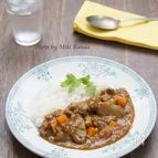 ルーなし♪ヘルシー♪ラムとごぼうのカレー
