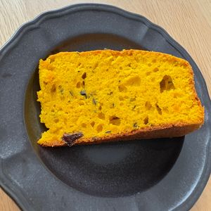 きゅるりの作ってみた!投稿(〈完成版!!〉しっとり美味しい♫かぼちゃのパウンドケーキ)