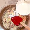 クリスマスにも✨️生クリーム不使用！濃厚食パングラタンの工程5
