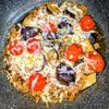 joe sanの作ってみた!投稿(ワンパンで♩なすのミートソースチーズ焼き)