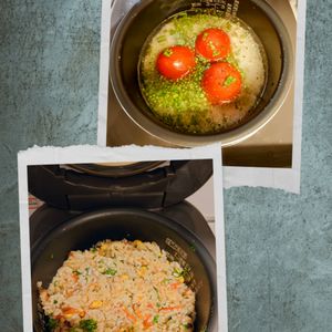 にゃんこさん🐱の作ってみた!投稿(【STAUB】ハーブ香る丸ごとトマトライス)