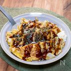 やっぱり好きな味「混ぜ混ぜたまごモダン焼き」