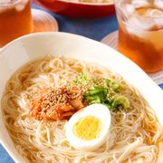 そうめんで作る♪さっぱり美味しい焼肉屋さんの冷麺風