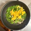 ひとりごはんに!春菊と卵のあんかけご飯の工程7