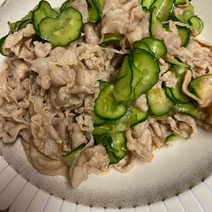 ようの作ってみた!投稿(【この手があった】目から鱗な裏ワザ！しっとり豚しゃぶ甘酢ダレ)