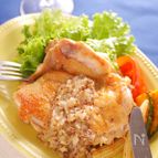 上手に焼ける！チキンソテー✽レンジで絶品ハニーマスタード