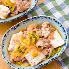 【だししょうゆでつくる◎豚バラ白菜のすき煮風】