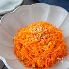 レンジで3分！驚く美味しさ＊人参しりしり