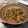 ワンパン15分！【大葉香る！鶏ひき肉とピーマンの炒めごはん】の工程5