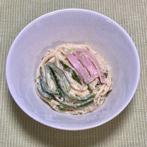 キャピタンの作ってみた!投稿(レンジで簡単♩我が家のスパサラ)