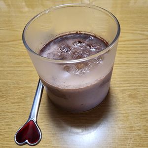 ナムディの作ってみた!投稿(バナナチョコプリン【砂糖・ゼラチンなし】)