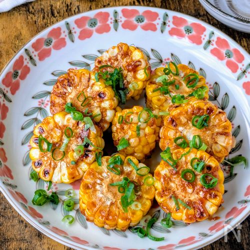 【韓国風焼きとうもろこし】悪魔的旨さ♡ 簡単5分おつまみ🍻