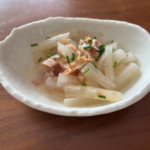 こむぎの作ってみた!投稿(とろとろ大根のうま塩煮【#作り置き #煮るだけ #やみつき】)