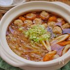 ＊鶏団子とちくわと大根の鍋＊