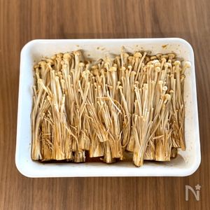 カリッと生姜醤油えのき揚げ】やみつきおつまみ♬︎ | レシピサイトNadia