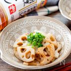 白だしで味わう、れんこんバター炒め【スープ仕立てにも！】