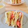 【BLT】久しぶりにベーコンレタストマトサンドが食べたくて。
