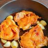 作り置きにおすすめ！鶏もも肉のにんにく煮の工程3