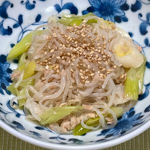 キャピタンの作ってみた!投稿(しらたきの甘辛ごまツナ炒め)