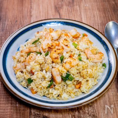 ピラフ風「海老チャーハン」