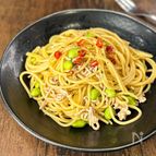 【和風ペペロンチーノ】フライパンひとつで旨味爆発！