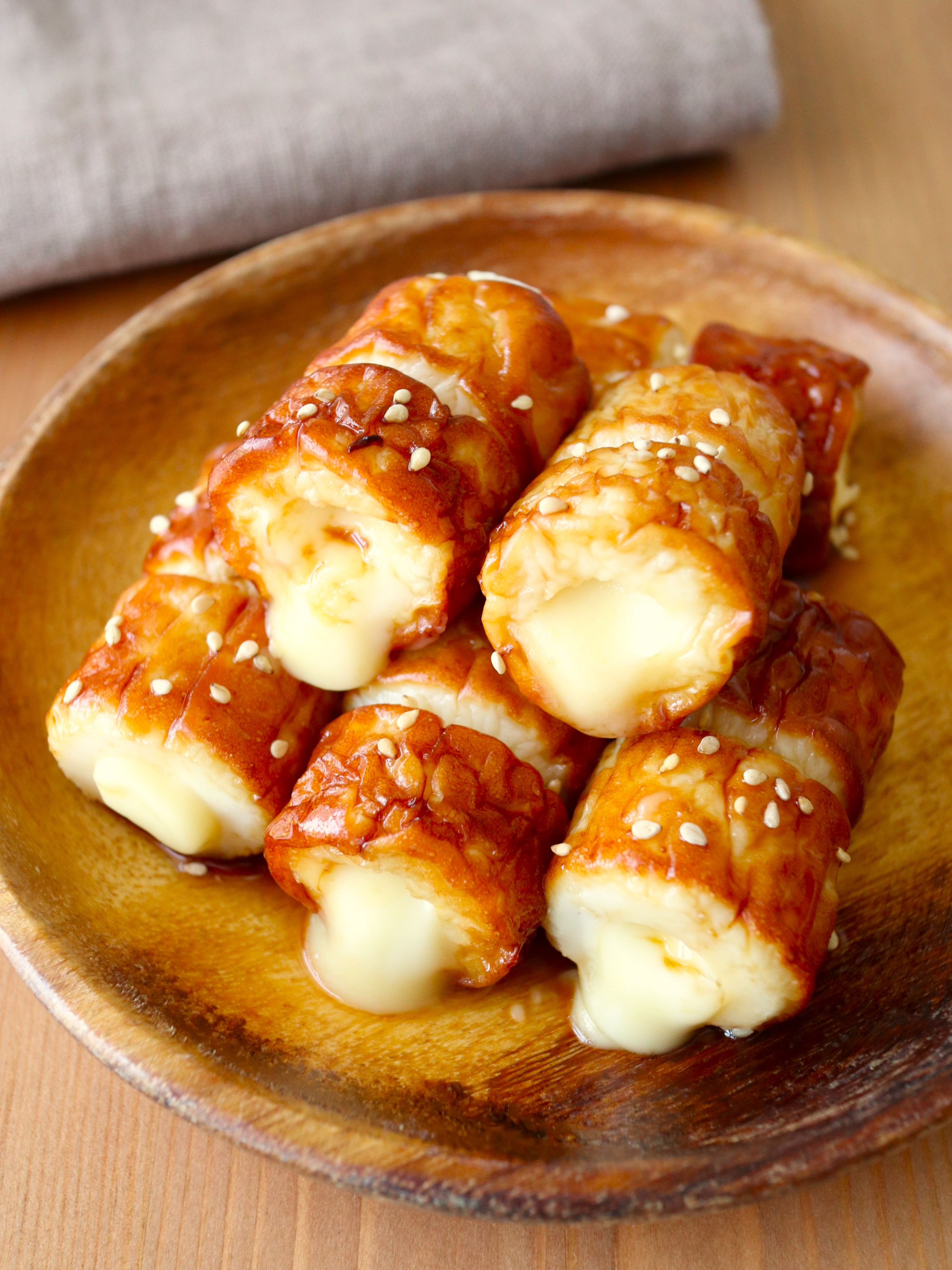 レンジ5分！【とろ～りチーズの甘辛ちくわ】材料4つで簡単♩ | レシピ