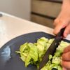 10分で完成！【タコライス】の工程1