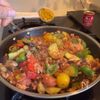 夏野菜とごぼうのキーマカレーの工程6